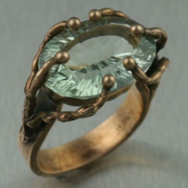 Ladies' Vintage Tree Branch Wrapped Ring